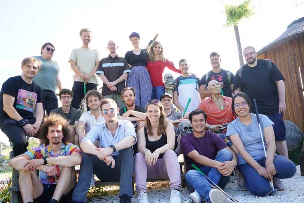 A group picture of IQS Berlin.